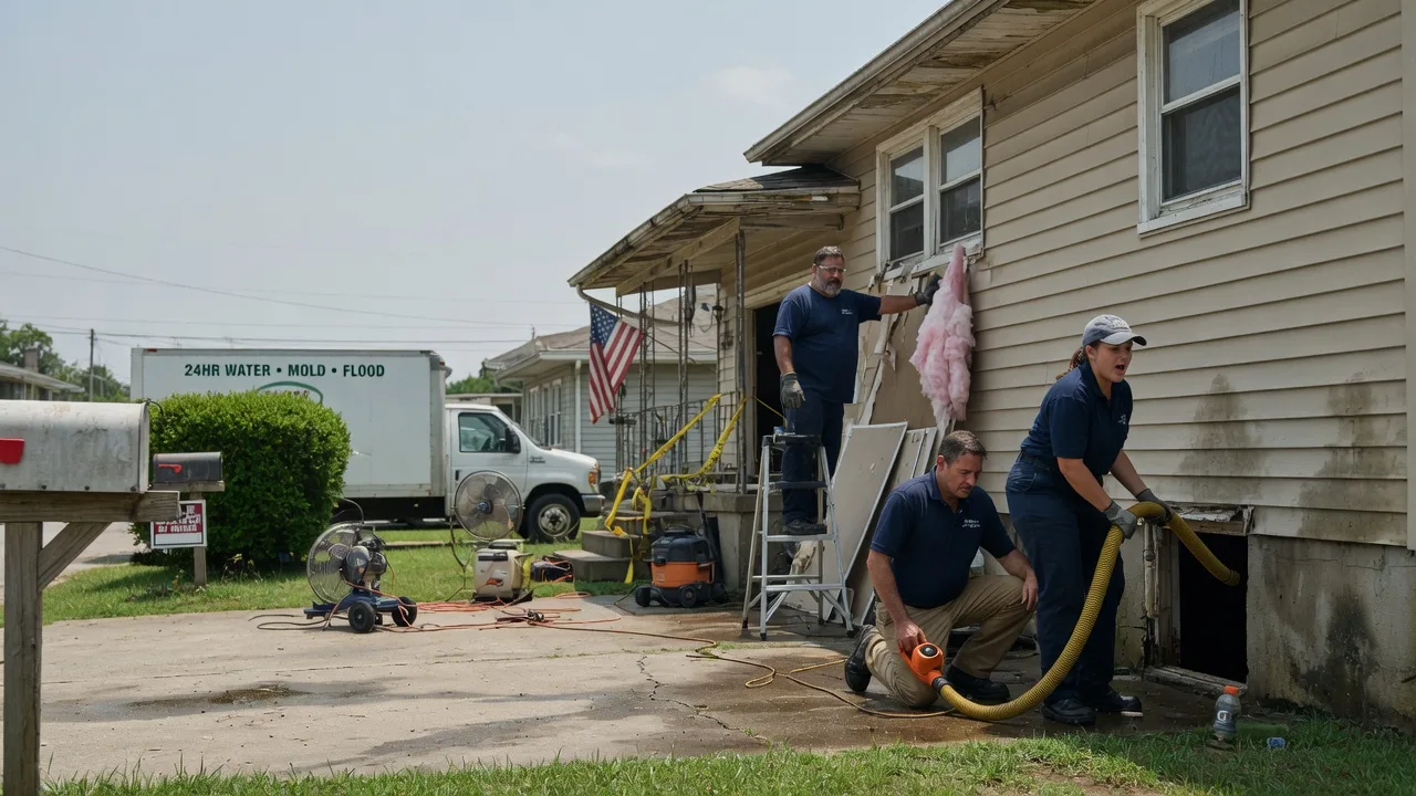 Water Damage Repair in Danvers, IL near me